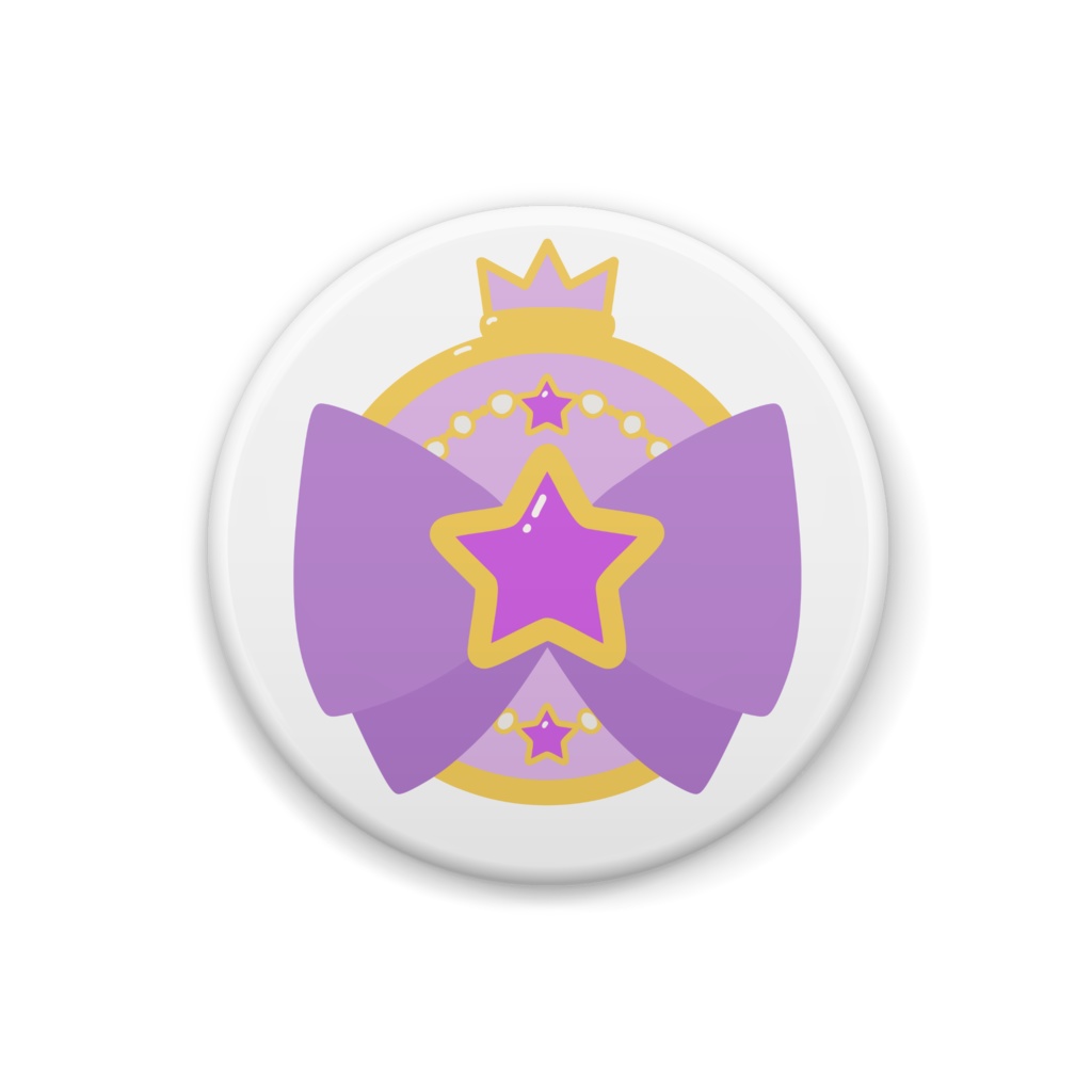 魔法少女の缶バッジ