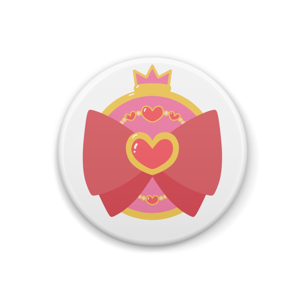 魔法少女の缶バッジ