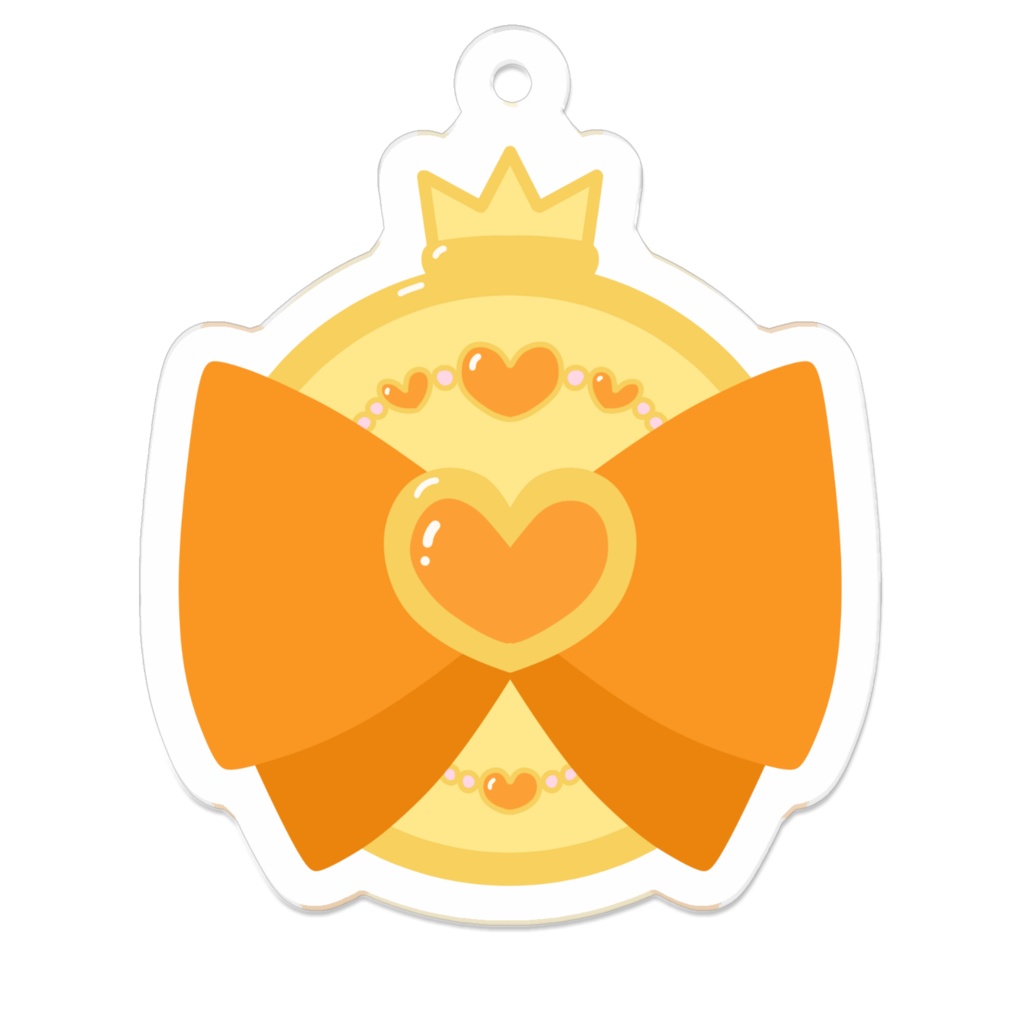 魔法少女のアクリルキーホルダー