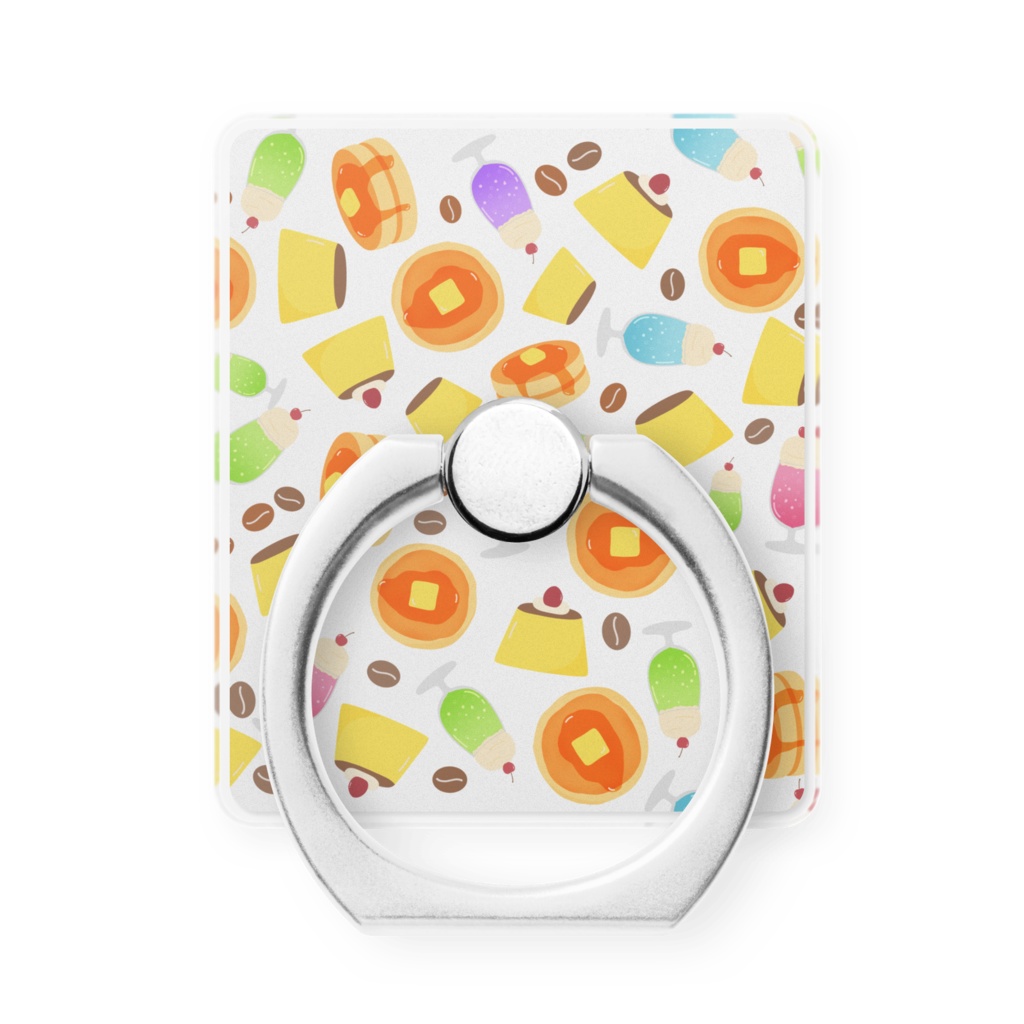 レトロ喫茶のスマホリング