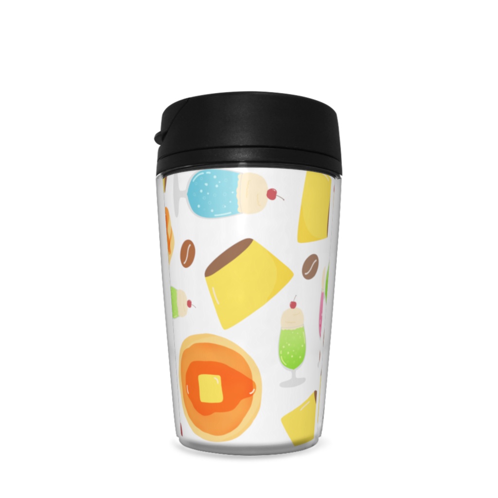 レトロ喫茶のタンブラー