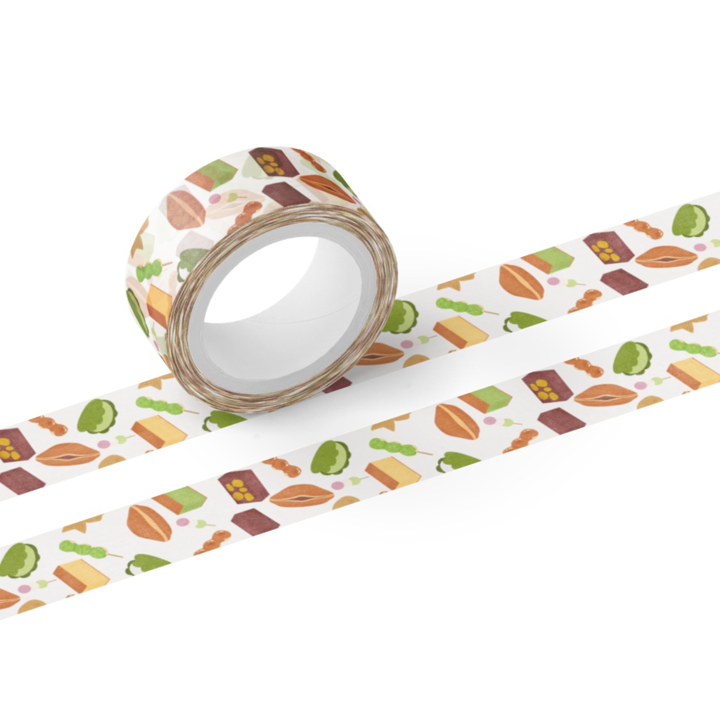 和菓子のマスキングテープ