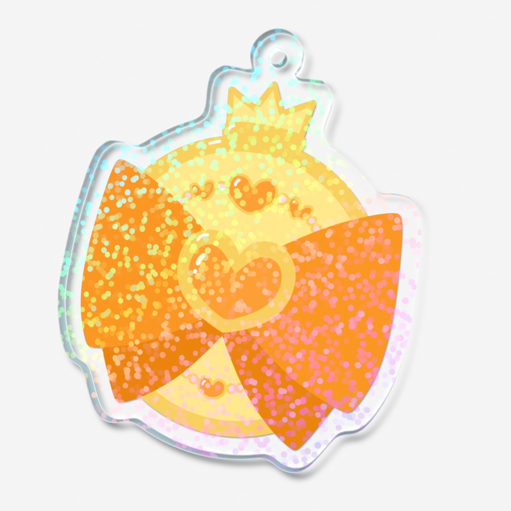 魔法少女のホログラムアクリルキーホルダー