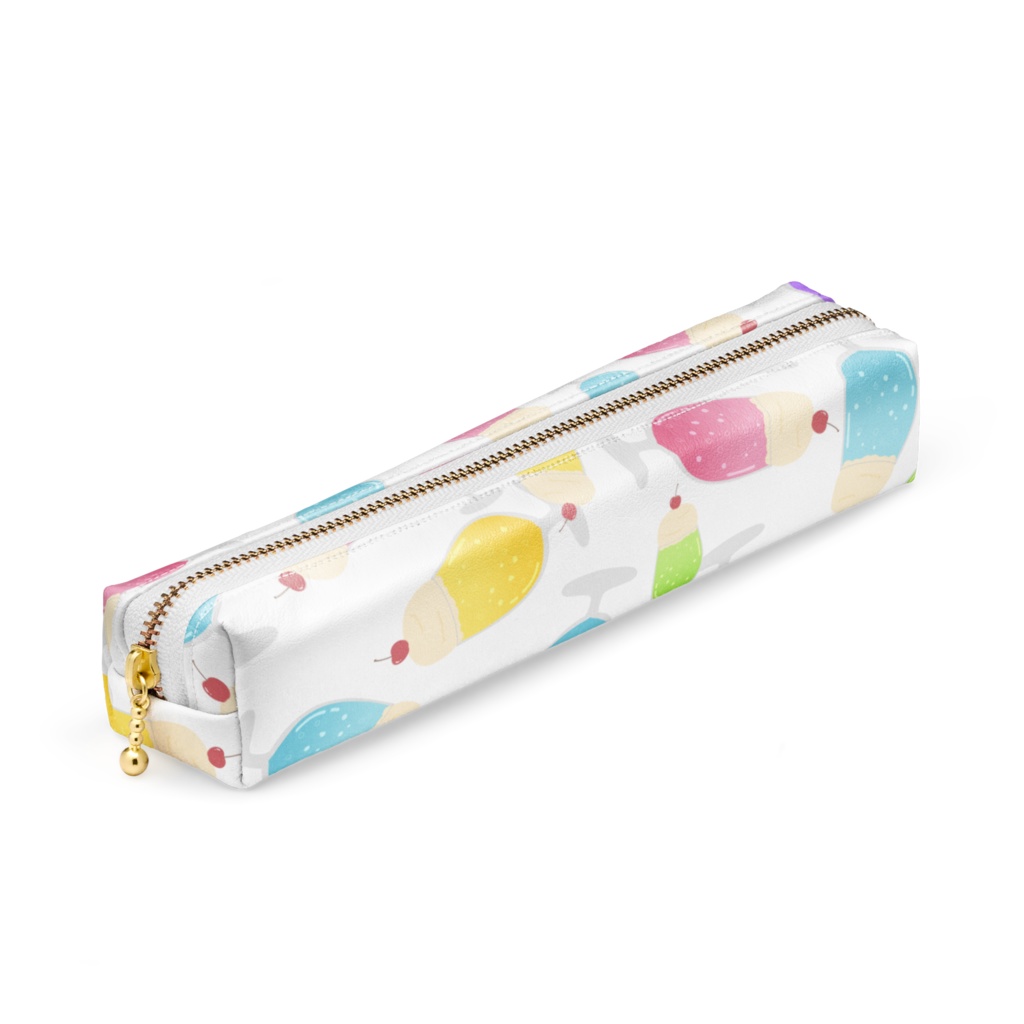 クリームソーダのペンケース