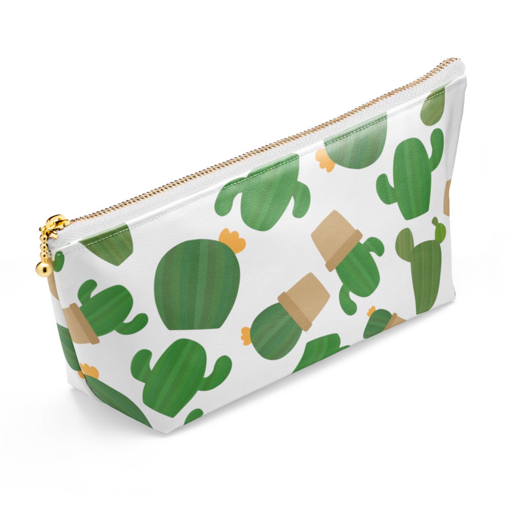 サボテンのポーチ