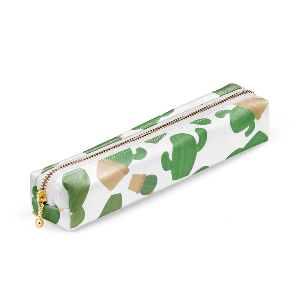 サボテンのペンケース