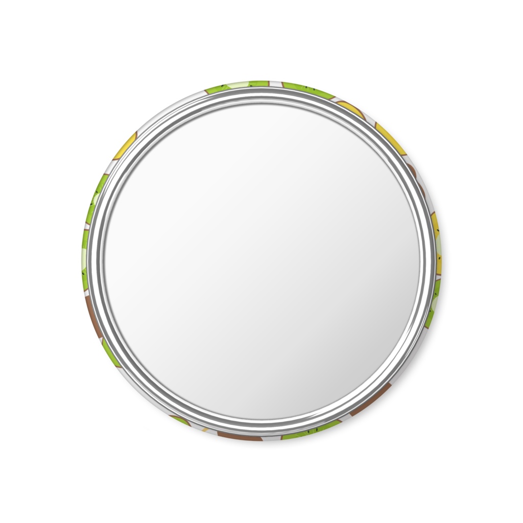 キウイの缶ミラー