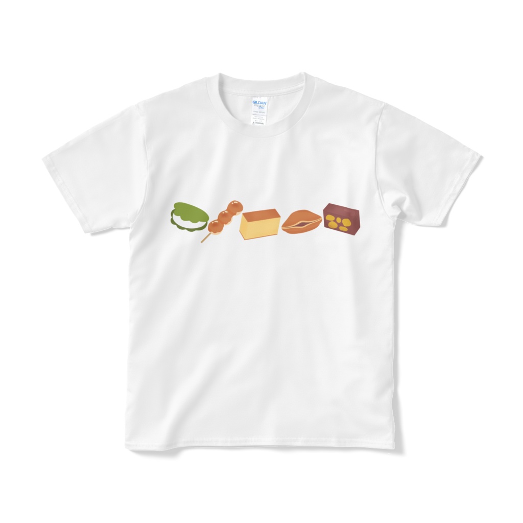 和菓子のTシャツ