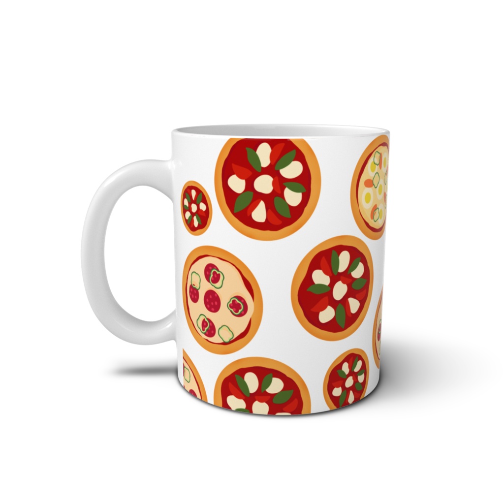 ピザのマグカップ