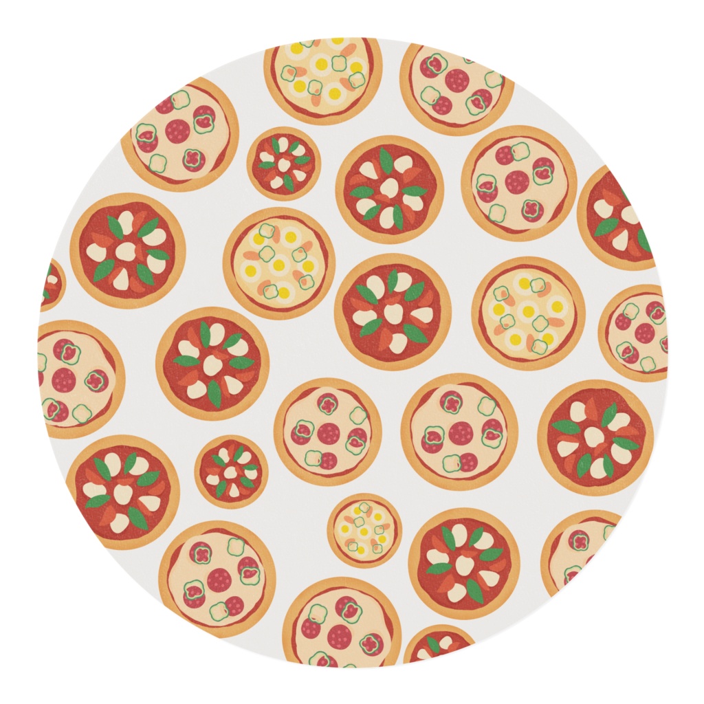 ピザのマスキングテープ