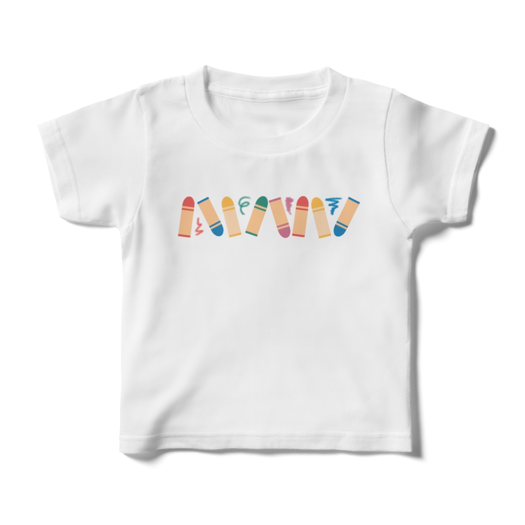 クレヨンのキッズTシャツ