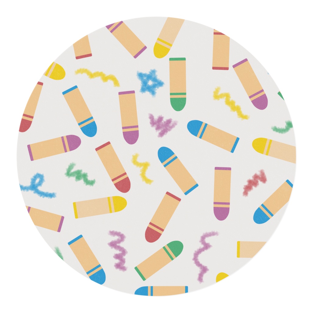 クレヨンのマスキングテープ