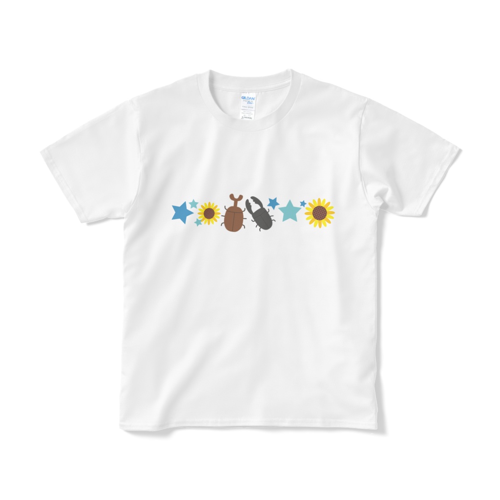 カブトムシとクワガタのTシャツ
