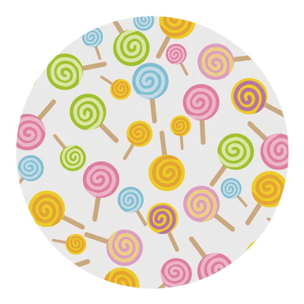 ぐるぐるキャンディのマスキングテープ