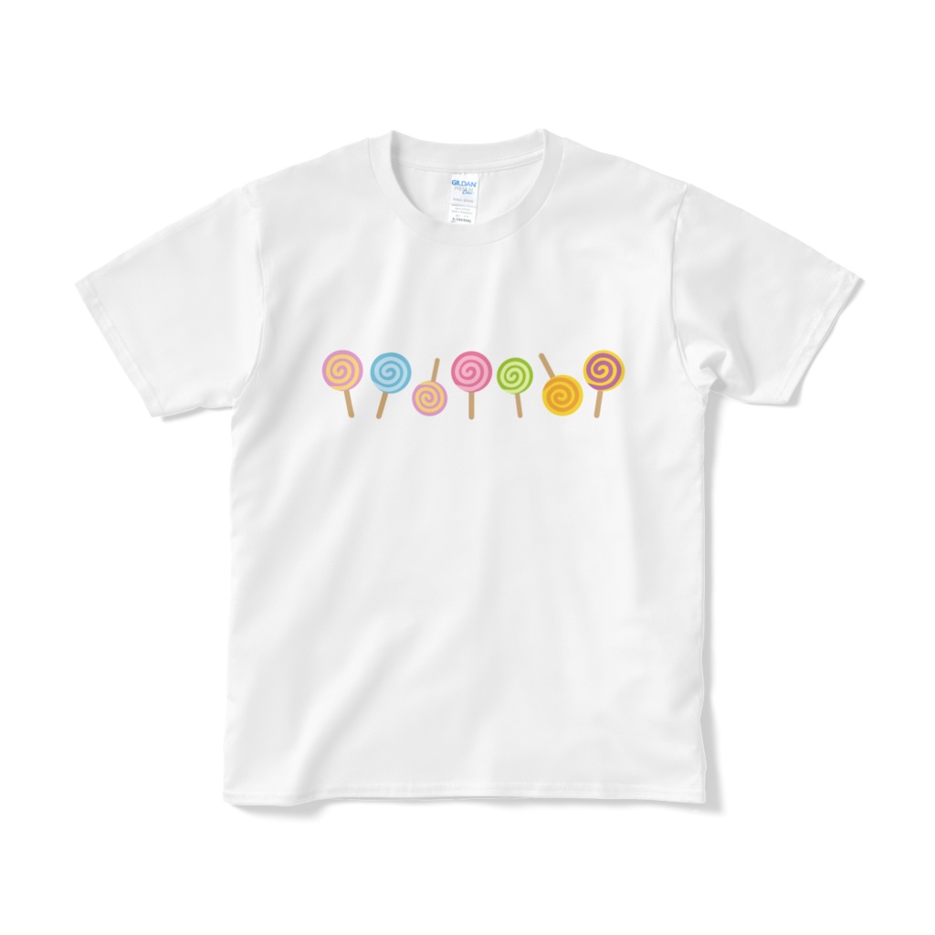 ぐるぐるキャンディのTシャツ