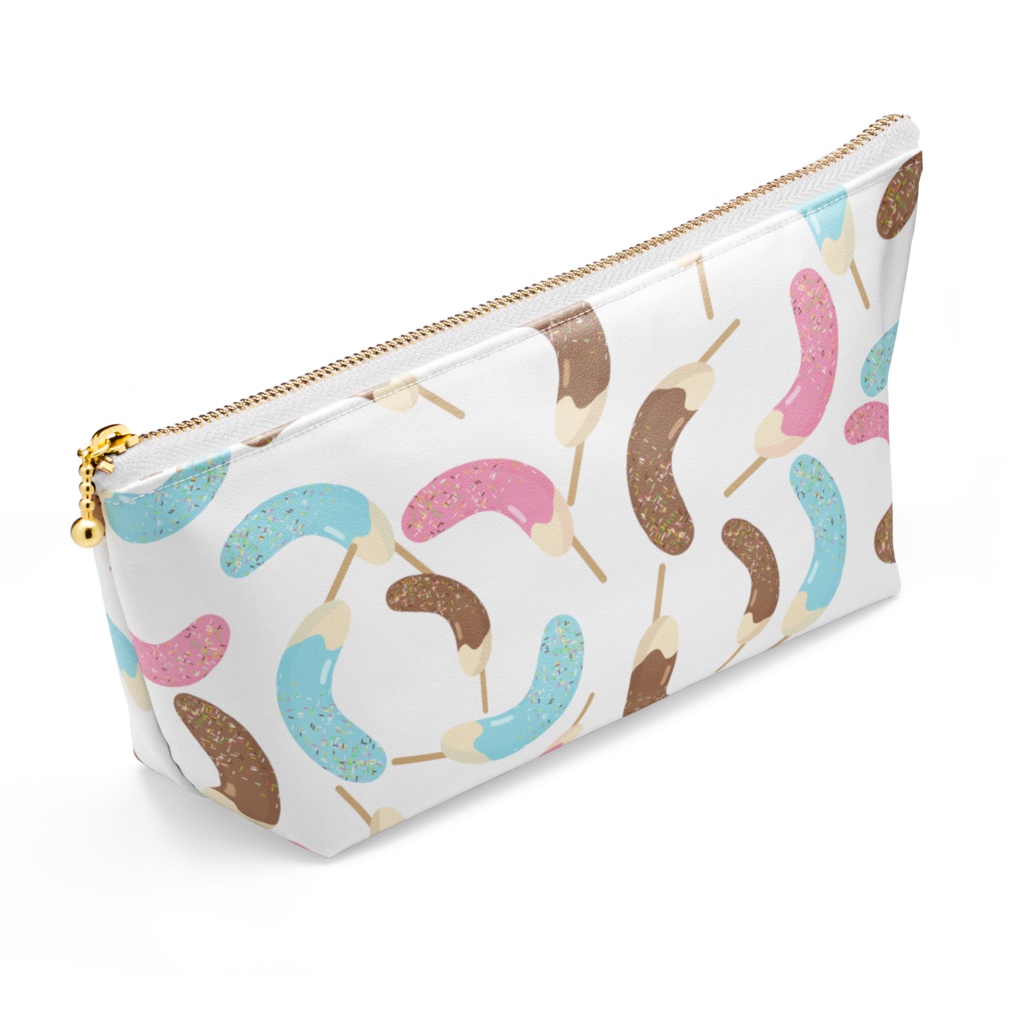 チョコバナナのポーチ