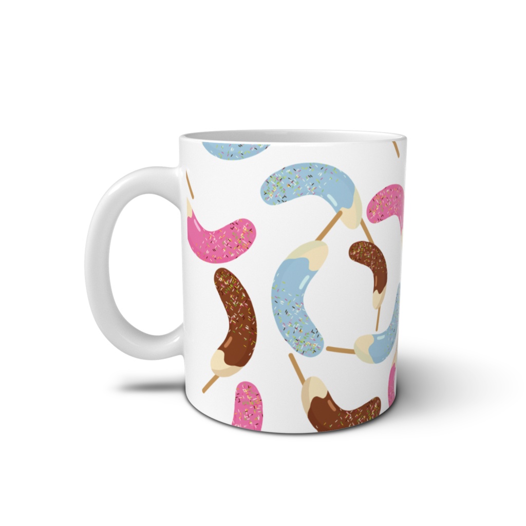 チョコバナナのマグカップ