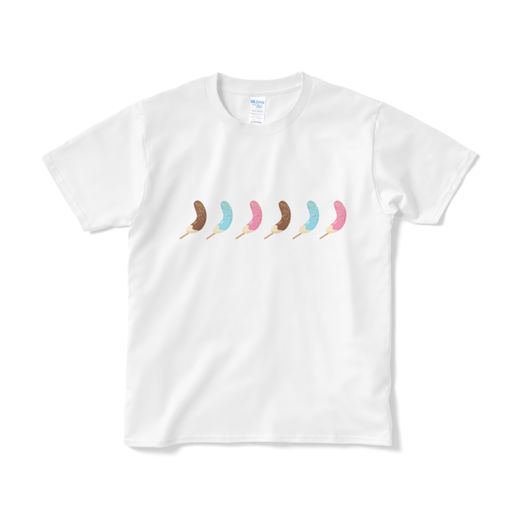 チョコバナナのTシャツ