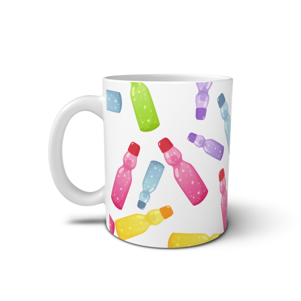 ラムネのマグカップ