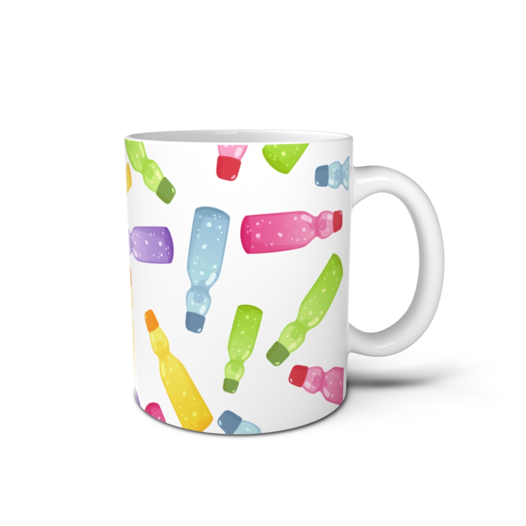 ラムネのマグカップ