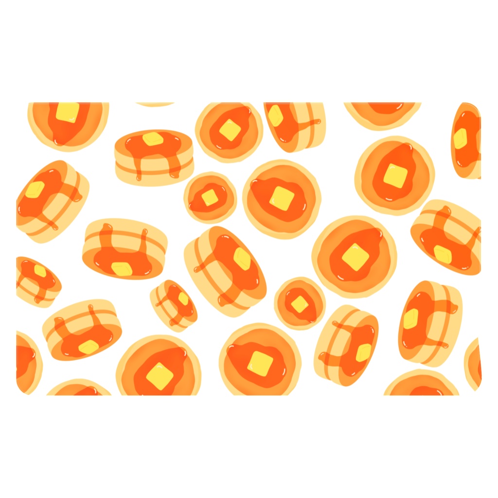 ホットケーキのICカードステッカー