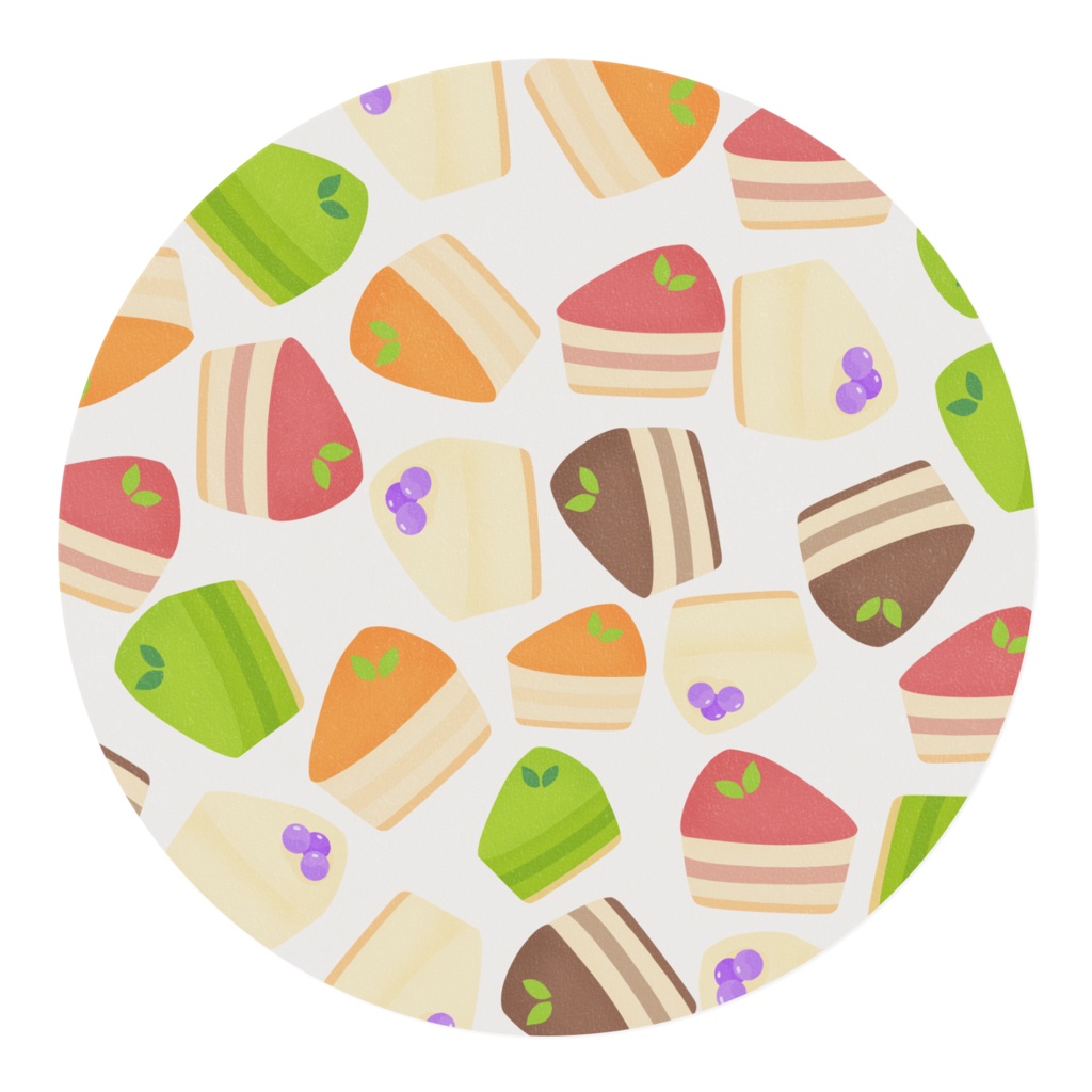 ケーキのマスキングテープ