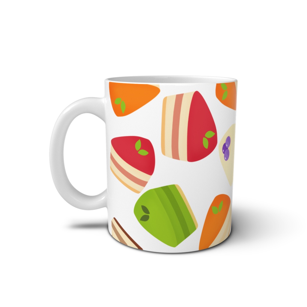 ケーキのマグカップ