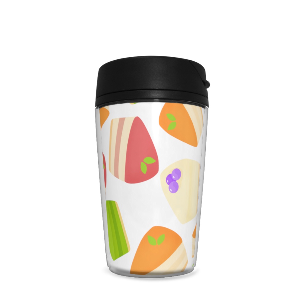 ケーキのタンブラー