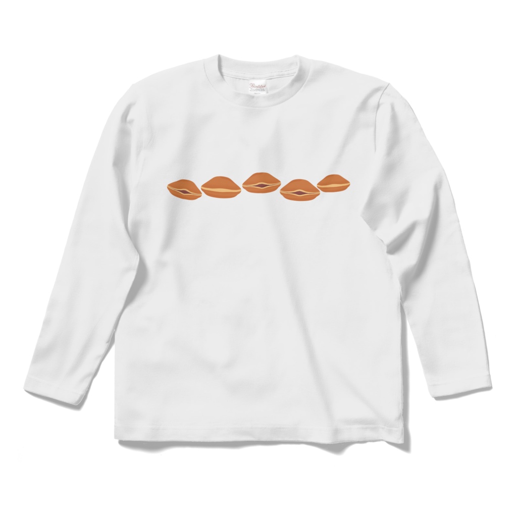 どらやきのロングスリーブTシャツ
