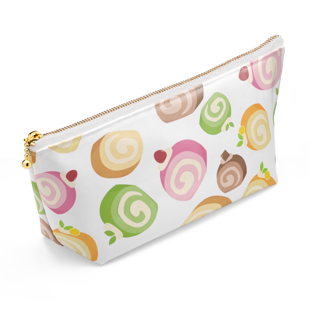 ロールケーキのポーチ