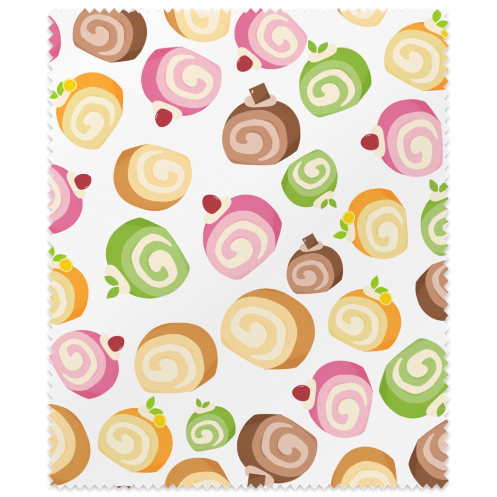 ロールケーキのメガネ拭き