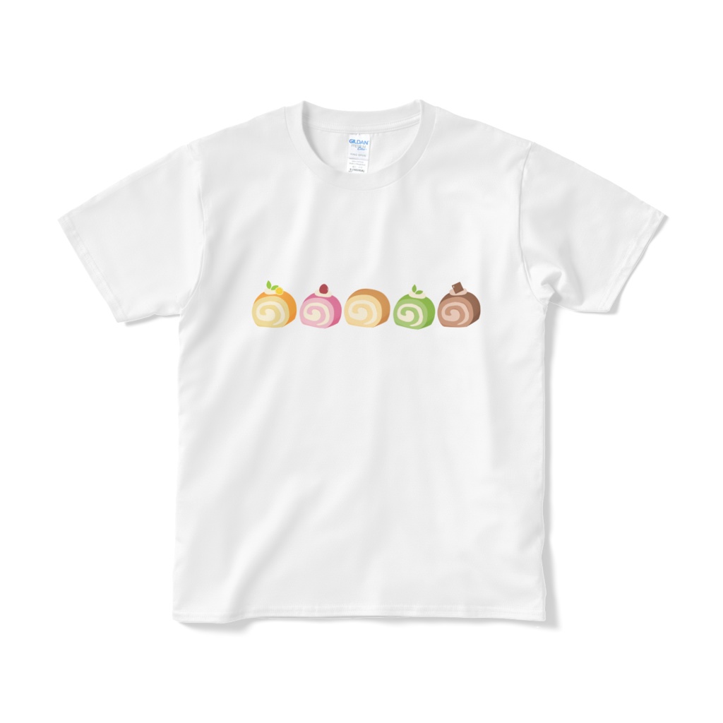 ロールケーキのTシャツ