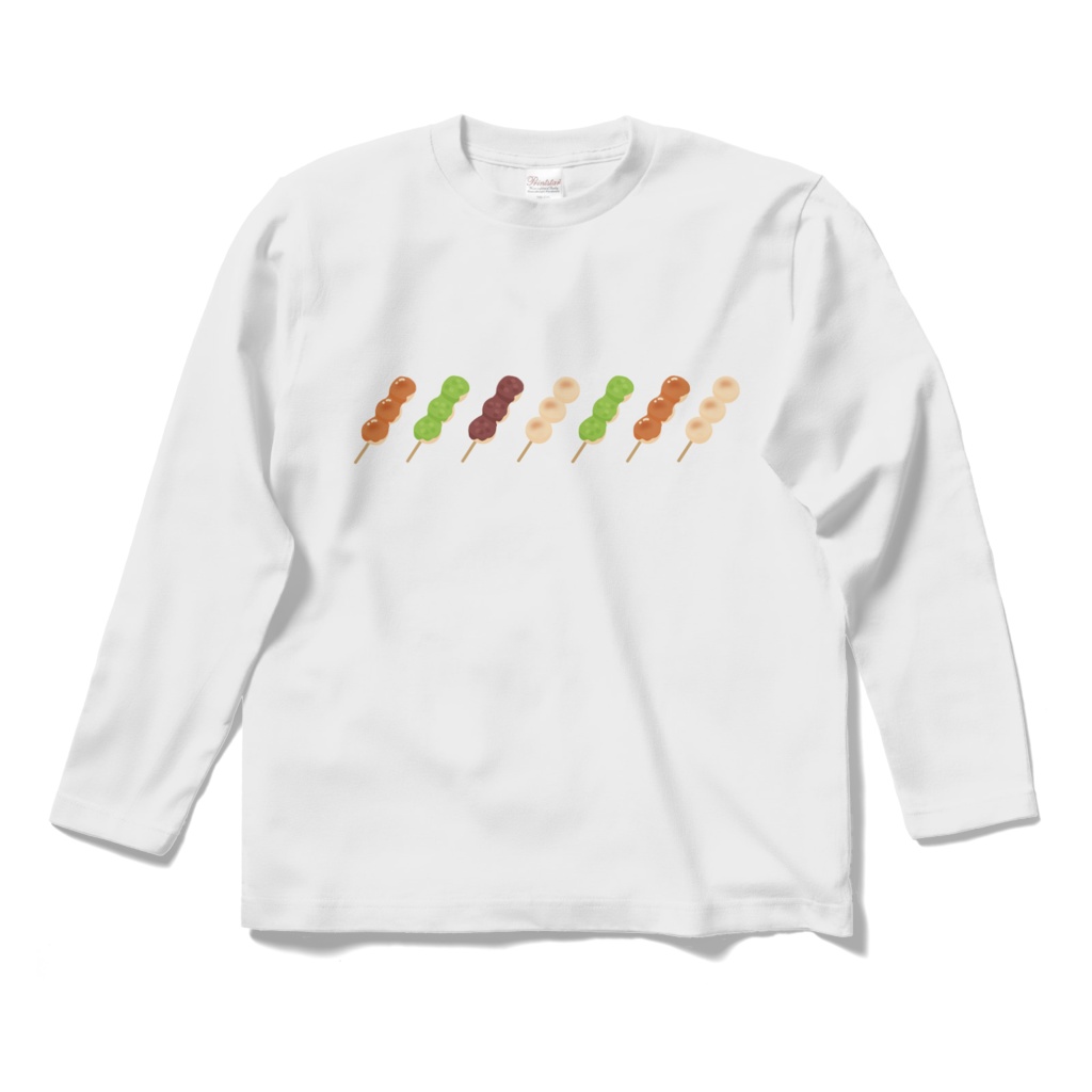 おだんごのロングスリーブTシャツ