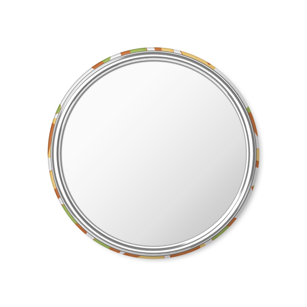 カステラの缶ミラー