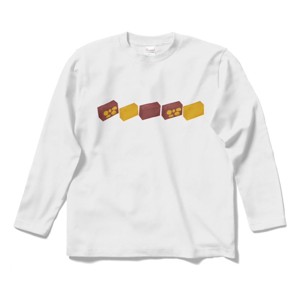 ようかんのロングスリーブTシャツ