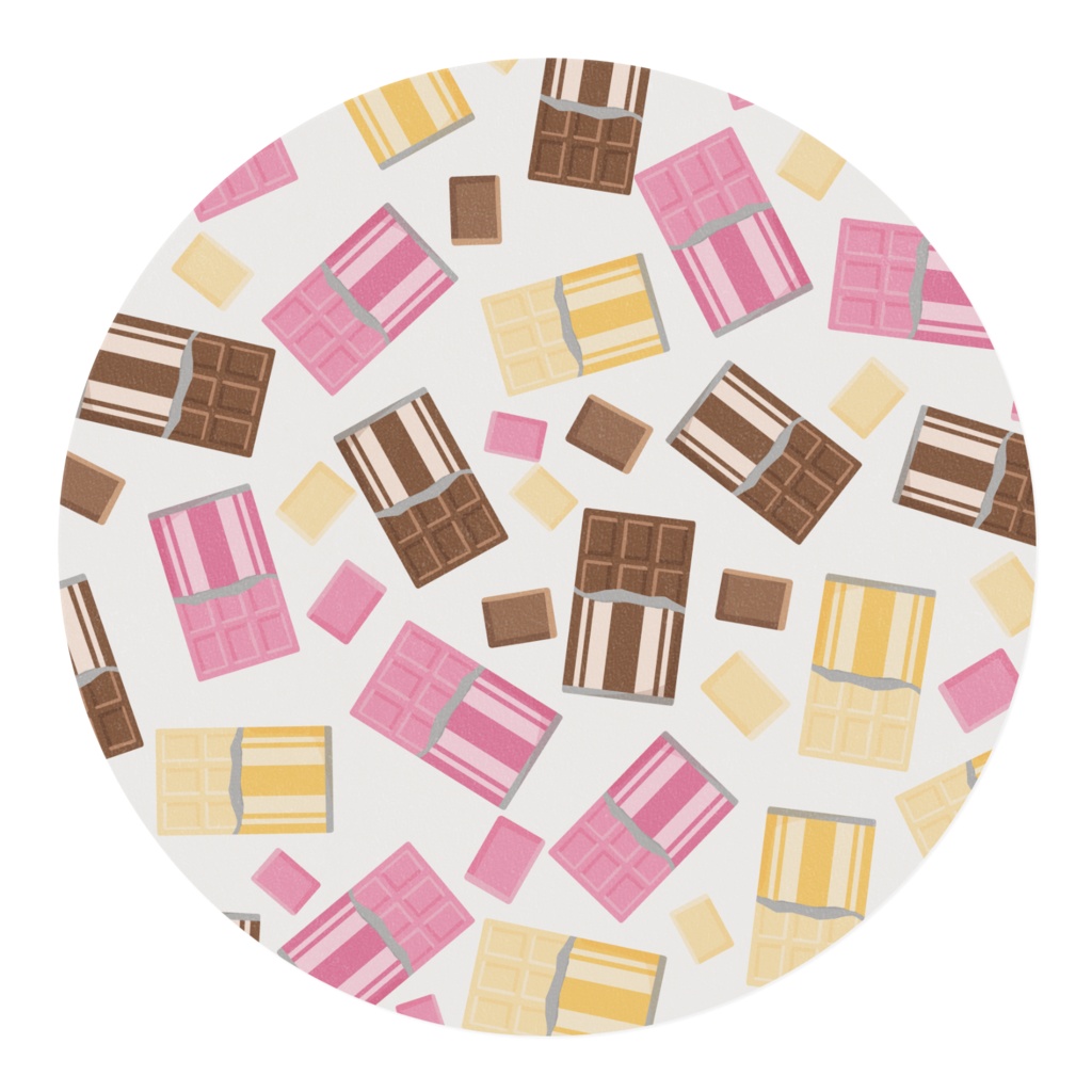 チョコレートのマスキングテープ