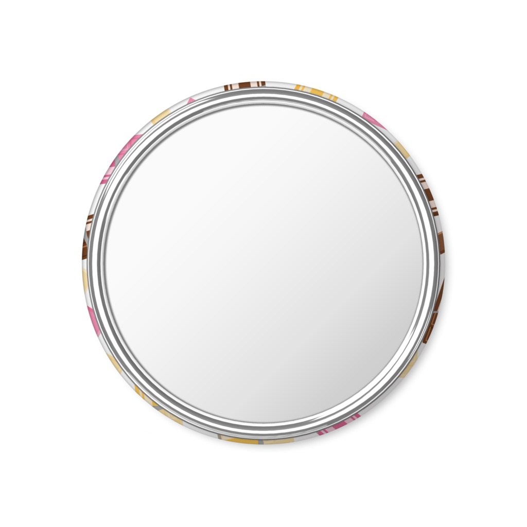 チョコレートの缶ミラー