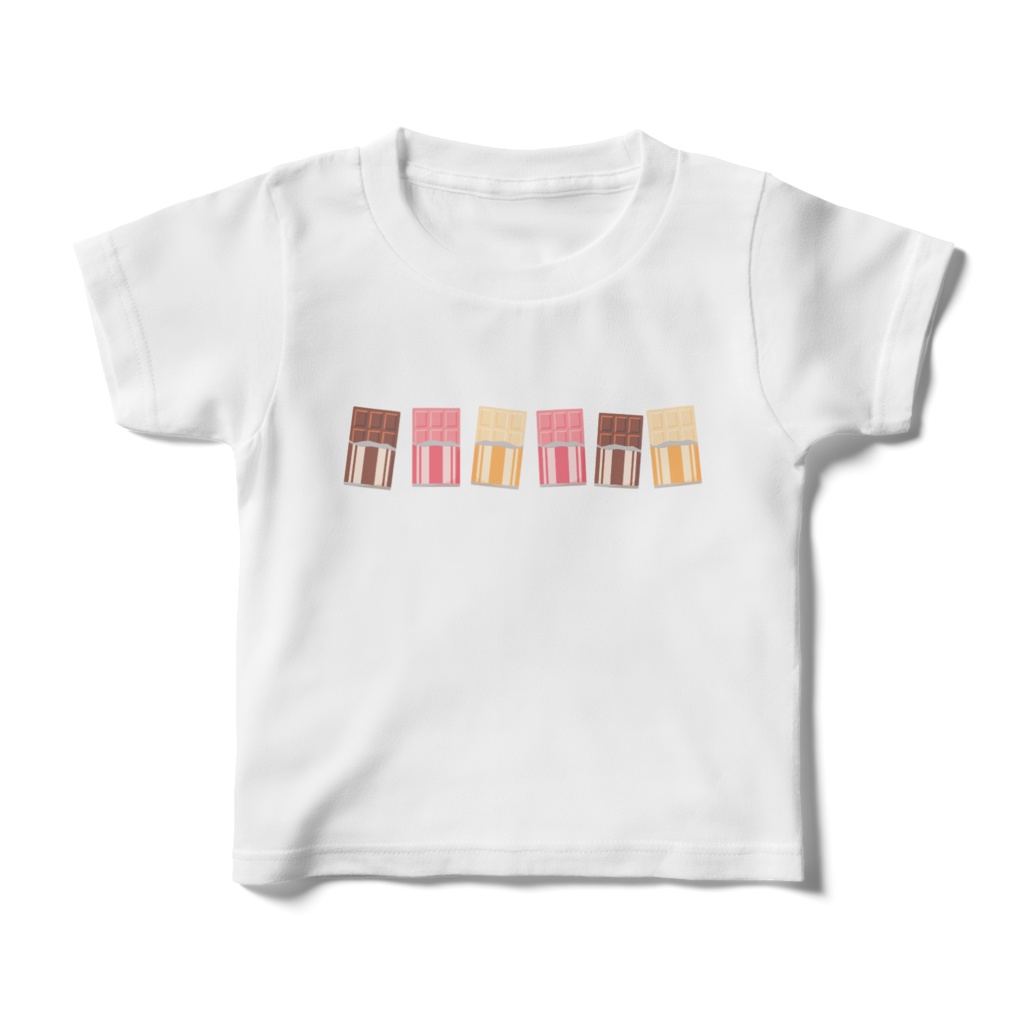 チョコレートのキッズTシャツ