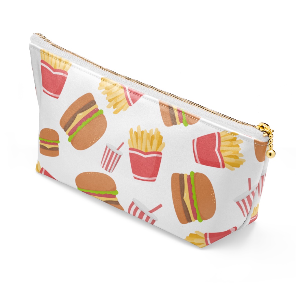 ハンバーガーのポーチ