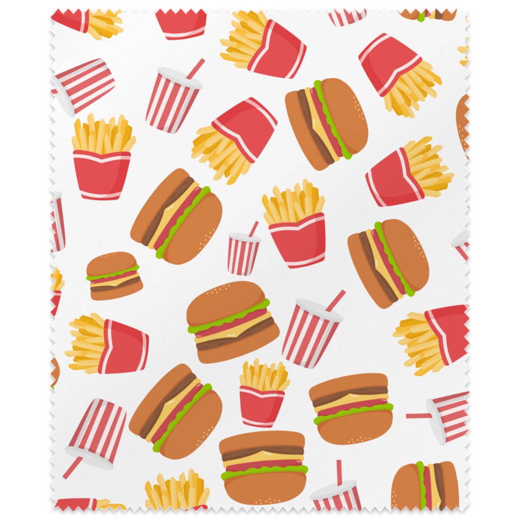 ハンバーガーのメガネ拭き