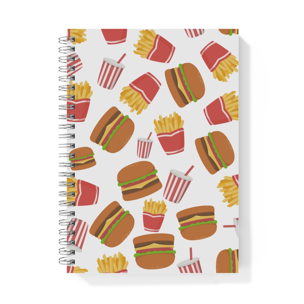 ハンバーガーのノート