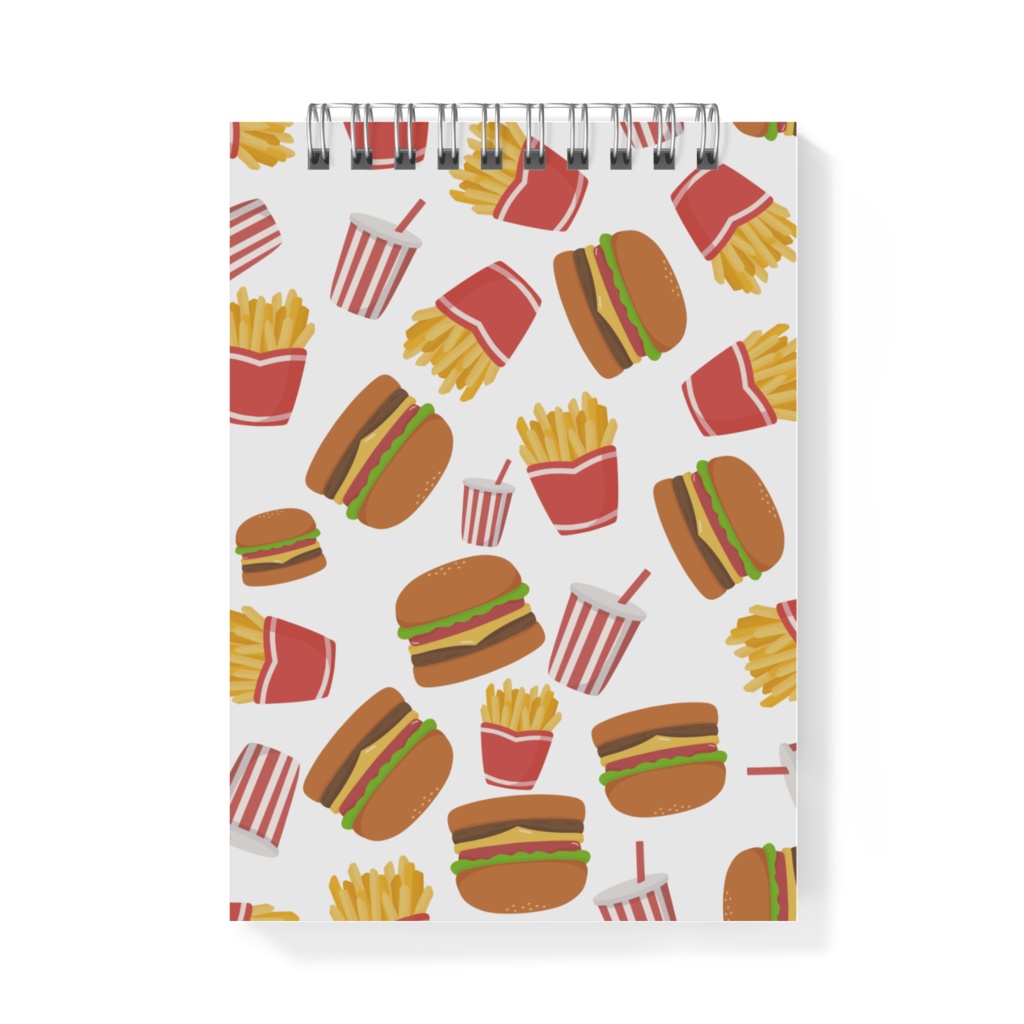 ハンバーガーのメモ帳