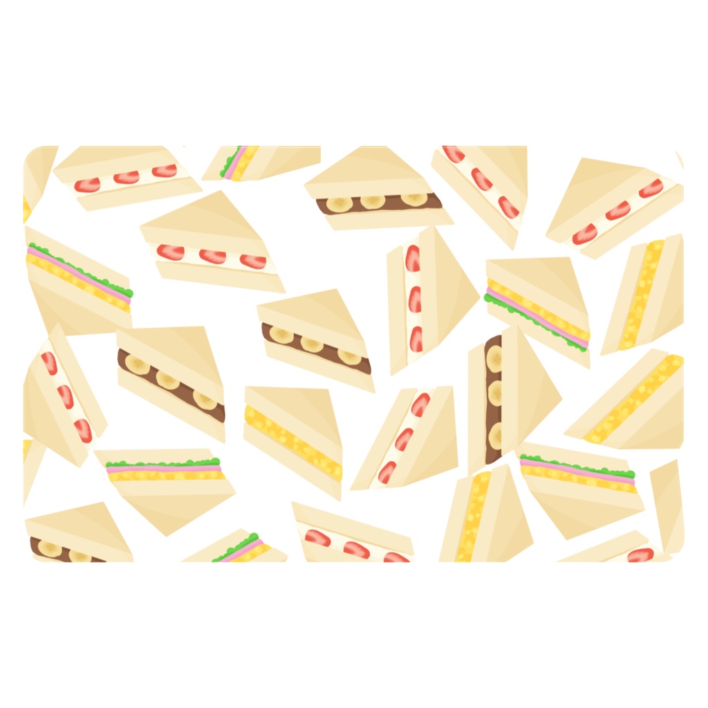 サンドイッチのICカードステッカー