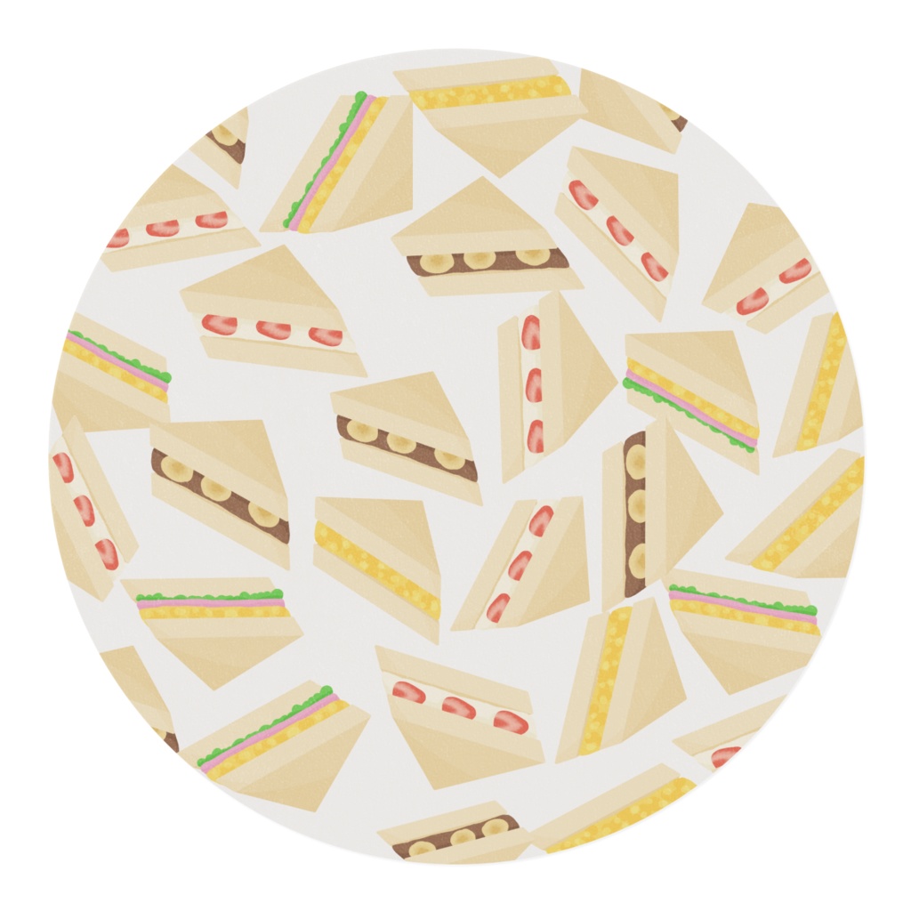 サンドイッチのマスキングテープ