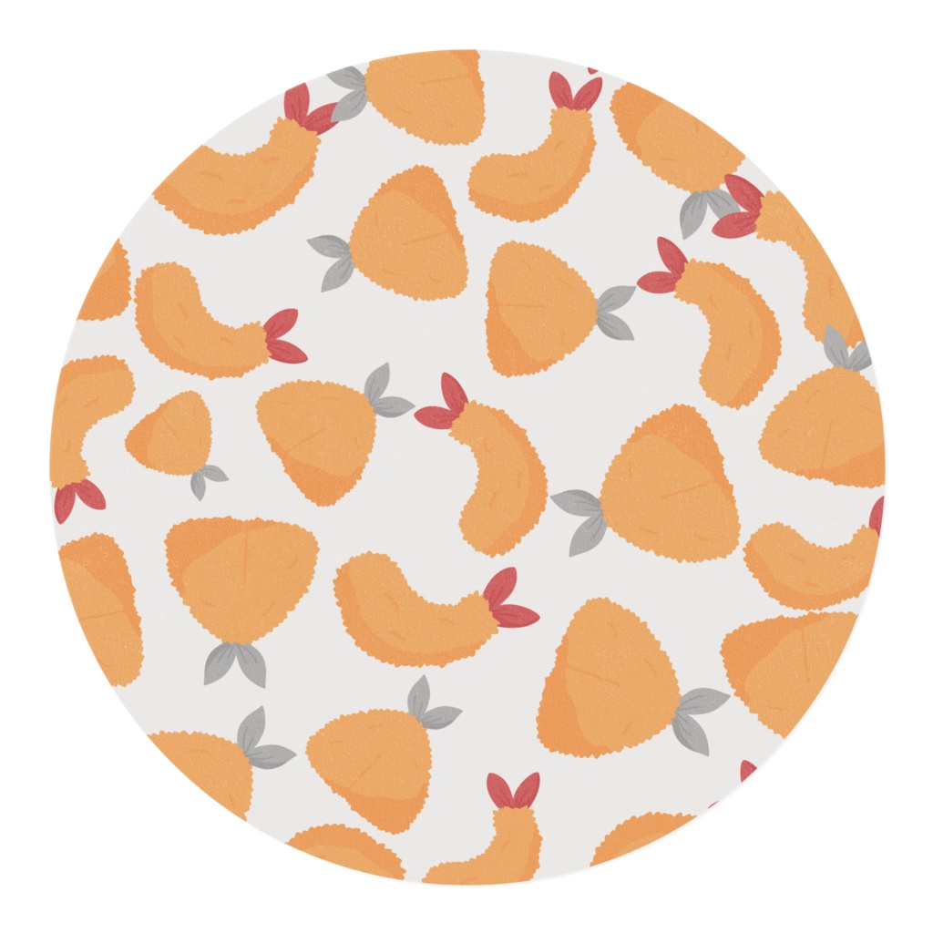 アジフライとエビフライのマスキングテープ