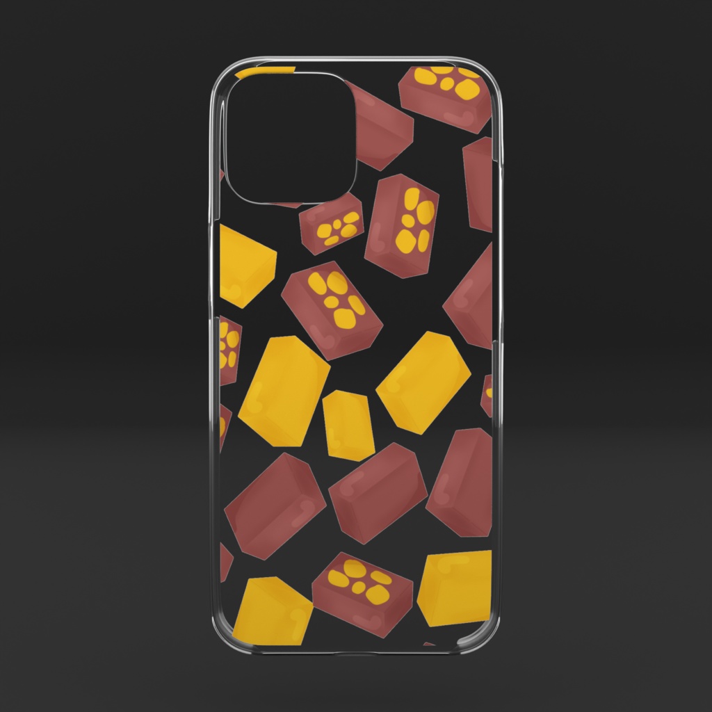 ようかんのクリアiPhoneケース