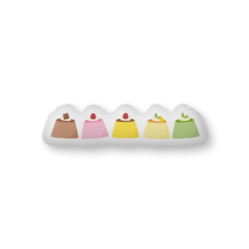 プリンのクッション
