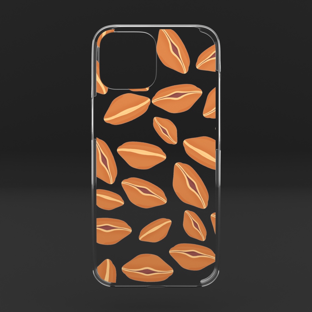 どらやきのクリアiPhoneケース