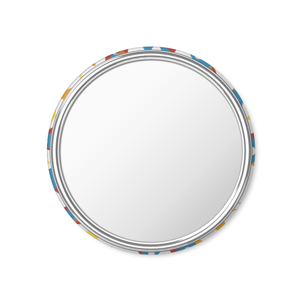 ロケットの缶ミラー