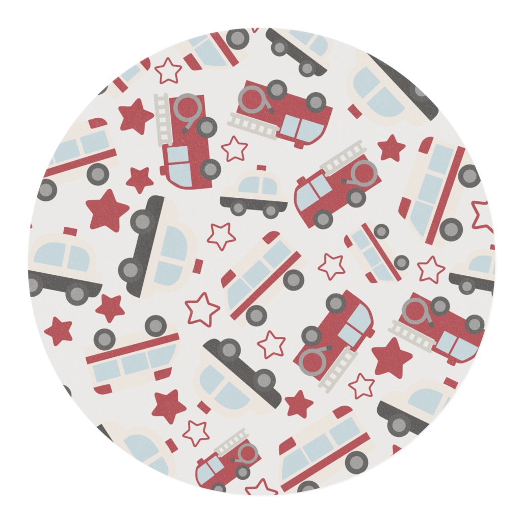 働く車のマスキングテープ